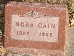 Nora <I>Jones</I> Cain 