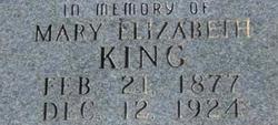 Mary Elizabeth <I>Crawford</I> King 