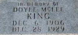 Doyle McLee King 