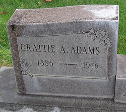 Grattie Adella <I>Curry</I> Adams 