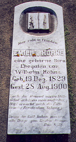 Emilie Ernestine <I>Born</I> Hoehne 