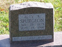 Alcy Albert Spurgeon 