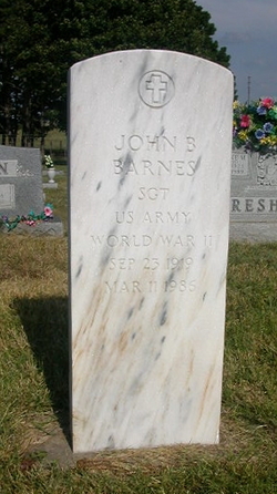 Sgt John B. Barnes 