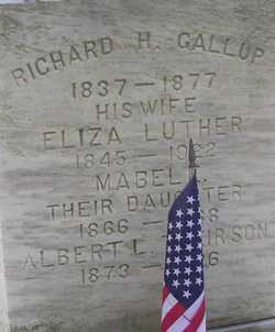 Eliza <I>Luther</I> Gallup 