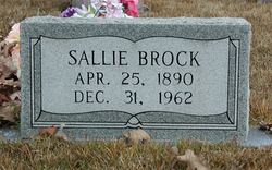 Sallie <I>Meeks</I> Brock 