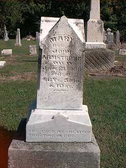 Mary <I>Lucas</I> Armstrong 