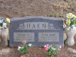 Rose Mary <I>Heiman</I> Haen 