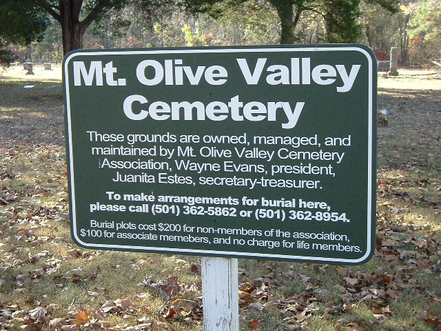 Mount Olive Valley Cemetery