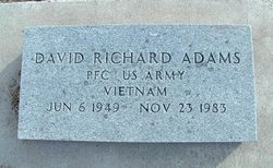 PFC David Richard Adams 