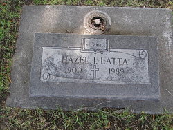 Hazel Irene <I>Aldrich</I> Latta 