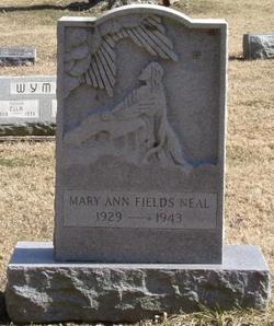 Mary Ann <I>Fields</I> Neal 