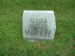 Theresa “Elvira” <I>Belknap</I> Sadler 