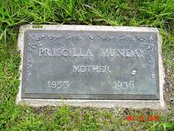 Priscilla Emma <I>Moore</I> Munday 