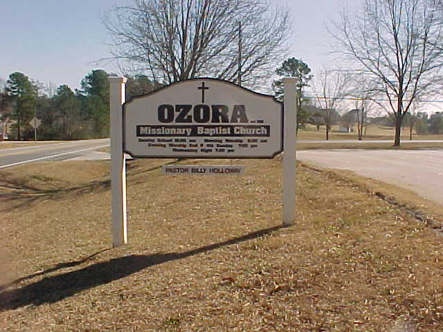 Ozora Missionary Baptist Church Cemetery