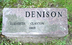 Elizabeth <I>Underwood</I> Denison 
