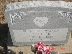 Eula Bell <I>Hill</I> Watson-Coulter 