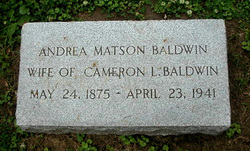 Andrea <I>Matson</I> Baldwin 