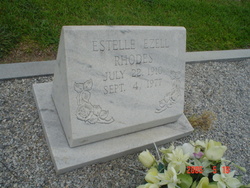 Estelle <I>Davenport</I> Rhodes 