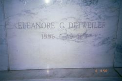 Eleanore G <I>Middleton</I> Detweiler 