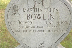 Martha Ellen Bowlin 