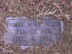 Fanny Mary <I>Basenberg</I> Allen 