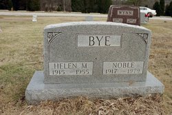 Helen Mildred <I>Bowman</I> Bye 