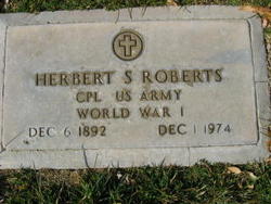 Herbert Stanley “Herb” Roberts 