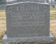 Mary Elizabeth <I>Brown</I> Barrett 