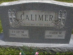 John Wesley Baker Calimer 