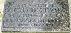 Nancy Angeline <I>Bell</I> Brightman 