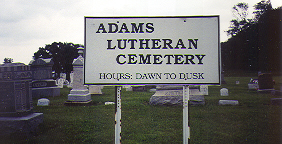 Adams Lutheran Cemetery
