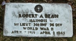 1LT Robert Allison Bean 