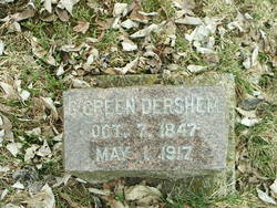 George Green Dershem 