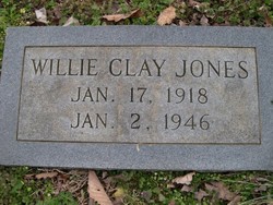 Willie Clay Jones 