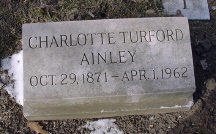 Charlotte <I>Turford</I> Ainley 