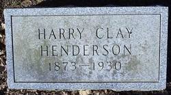 Harry Clay Henderson 