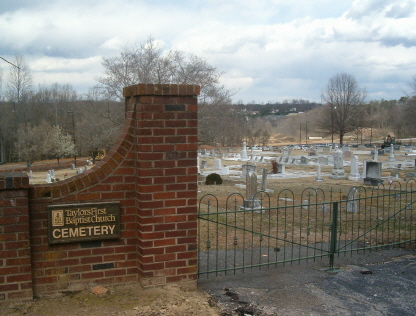 Taylors First Baptist Church Cemetery