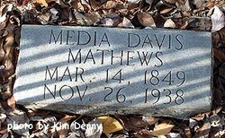Andromedia “Media” <I>Davis</I> Mathews 