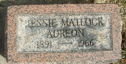 Jessie <I>Matlock</I> Adreon 