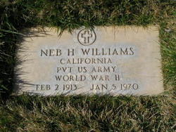 Neb H Williams 
