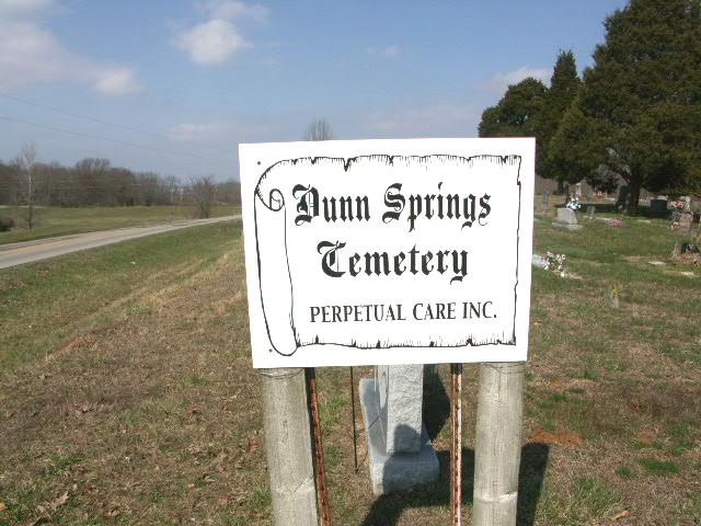 Dunn Springs Cemetery