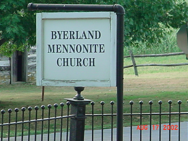 Byerland Mennonite Cemetery