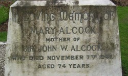Mary Alcock 