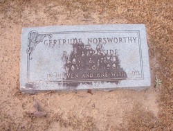 Gertrude <I>Norsworthy</I> Burnside 