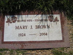 Mary Jean <I>Treglezoff</I> Brown 
