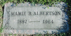 Mamie Delores <I>Baxley</I> Albertson 