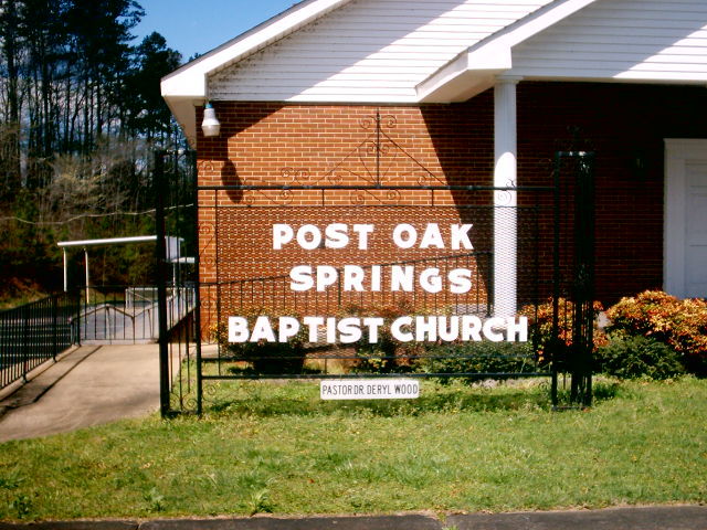 Post Oak Springs Baptist Church Cemetery