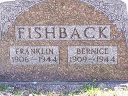 Mary Bernice <I>Bronestine</I> Fishback 