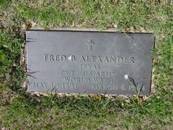 Fred Bennett Alexander 
