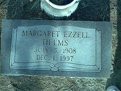 Margaret Mary <I>Ezzell</I> Helms 